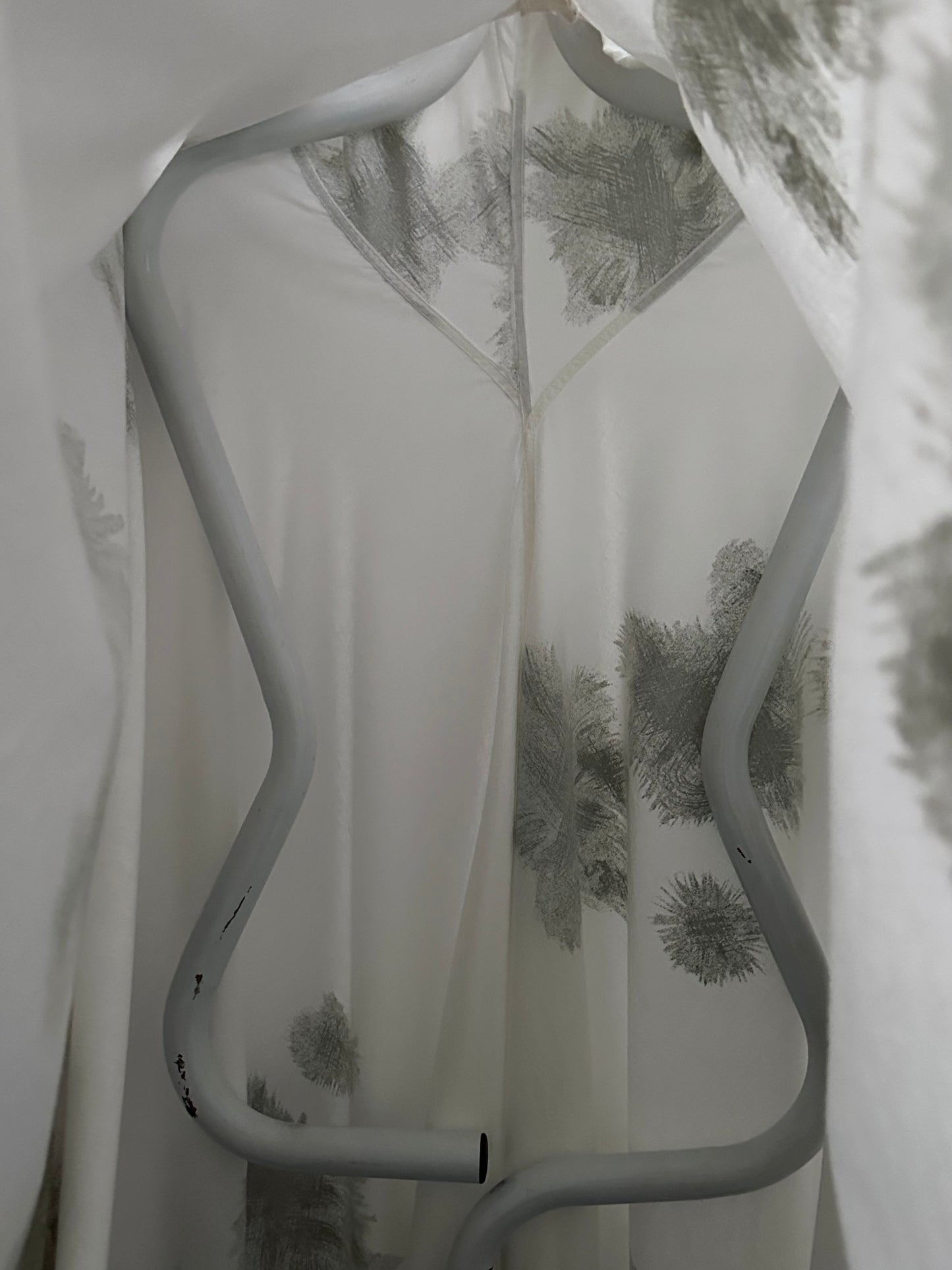 German Army snow camouflage poncho