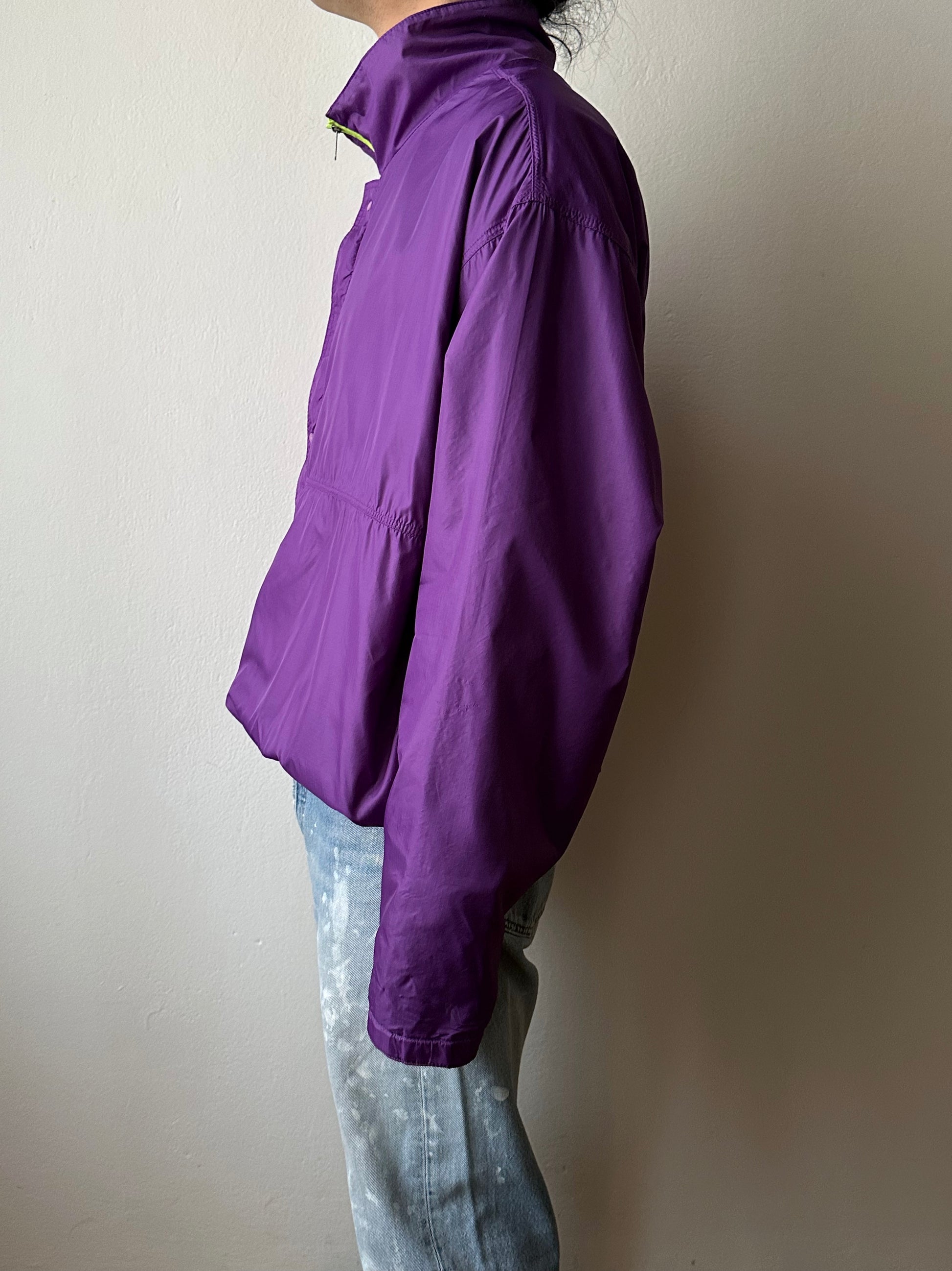 90's Patagonia パタゴニア Nylon Jacket reversible リバーシブル ゲッコーグリーン Toto Praha Vintage clothing shop Antique shop プラハ 古着屋 ヴィンテージ アンティークショップ ユーロ古着 ヨーロッパ古着 古着卸