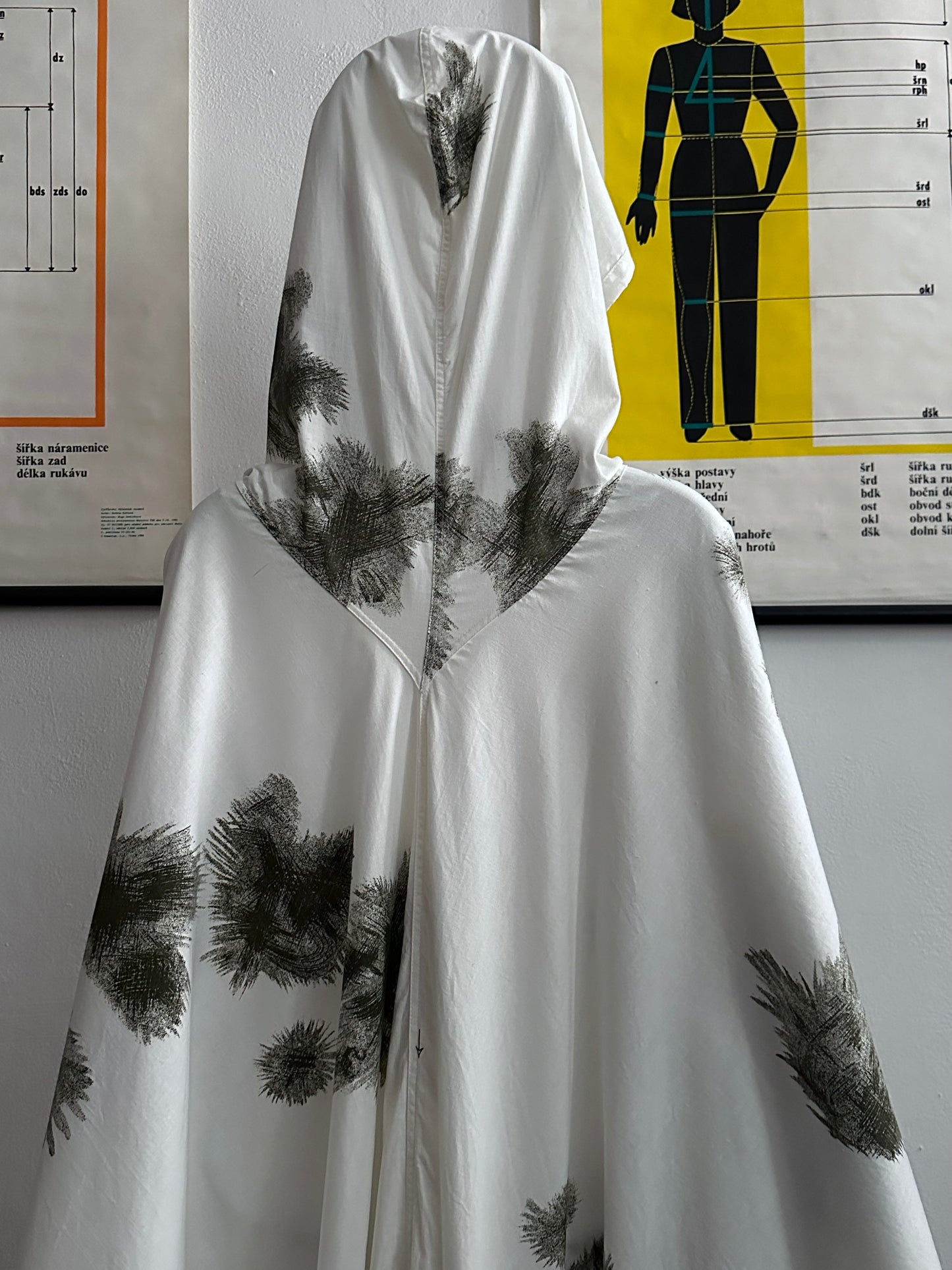 German Army snow camouflage poncho
