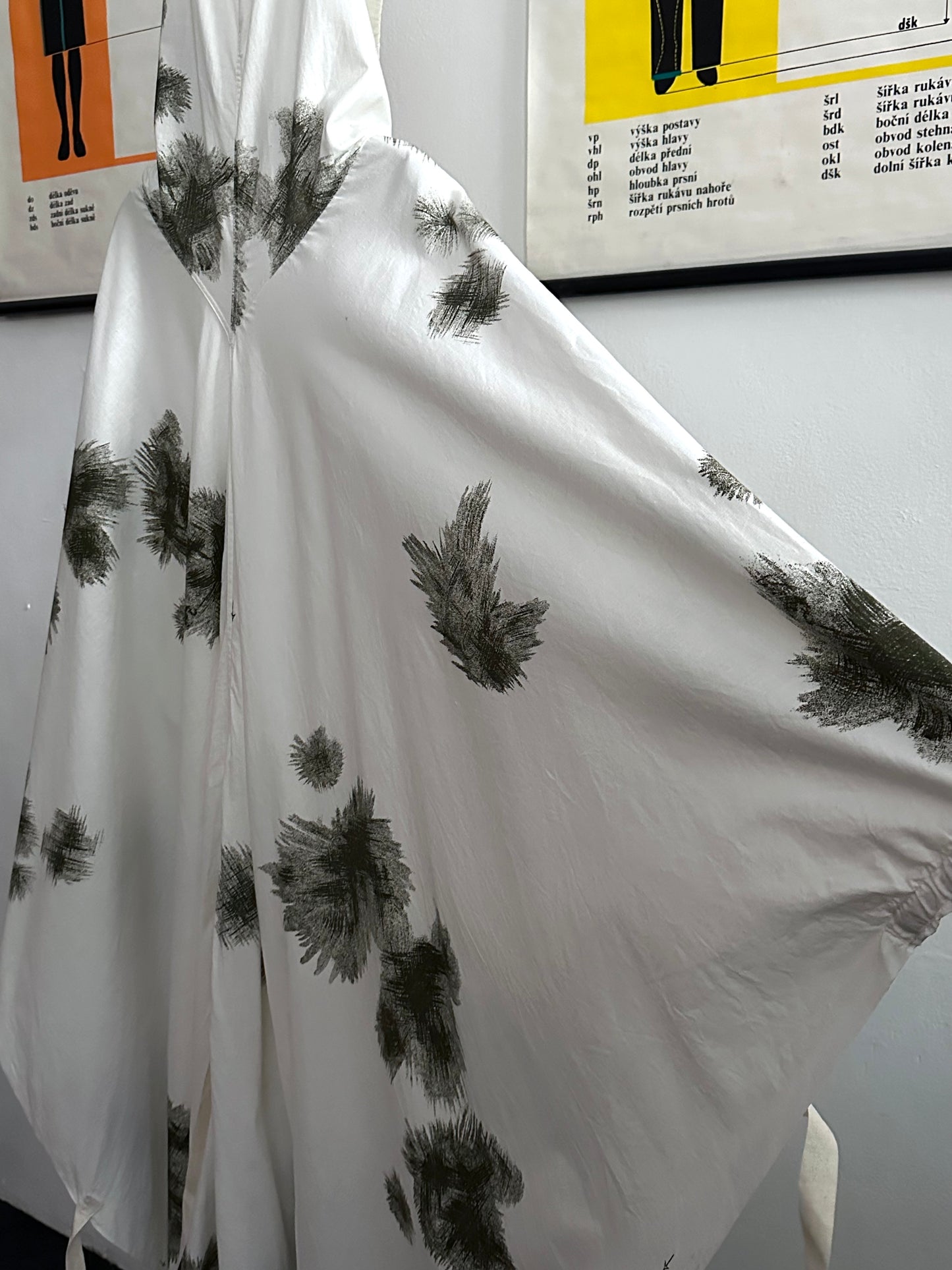 German Army snow camouflage poncho