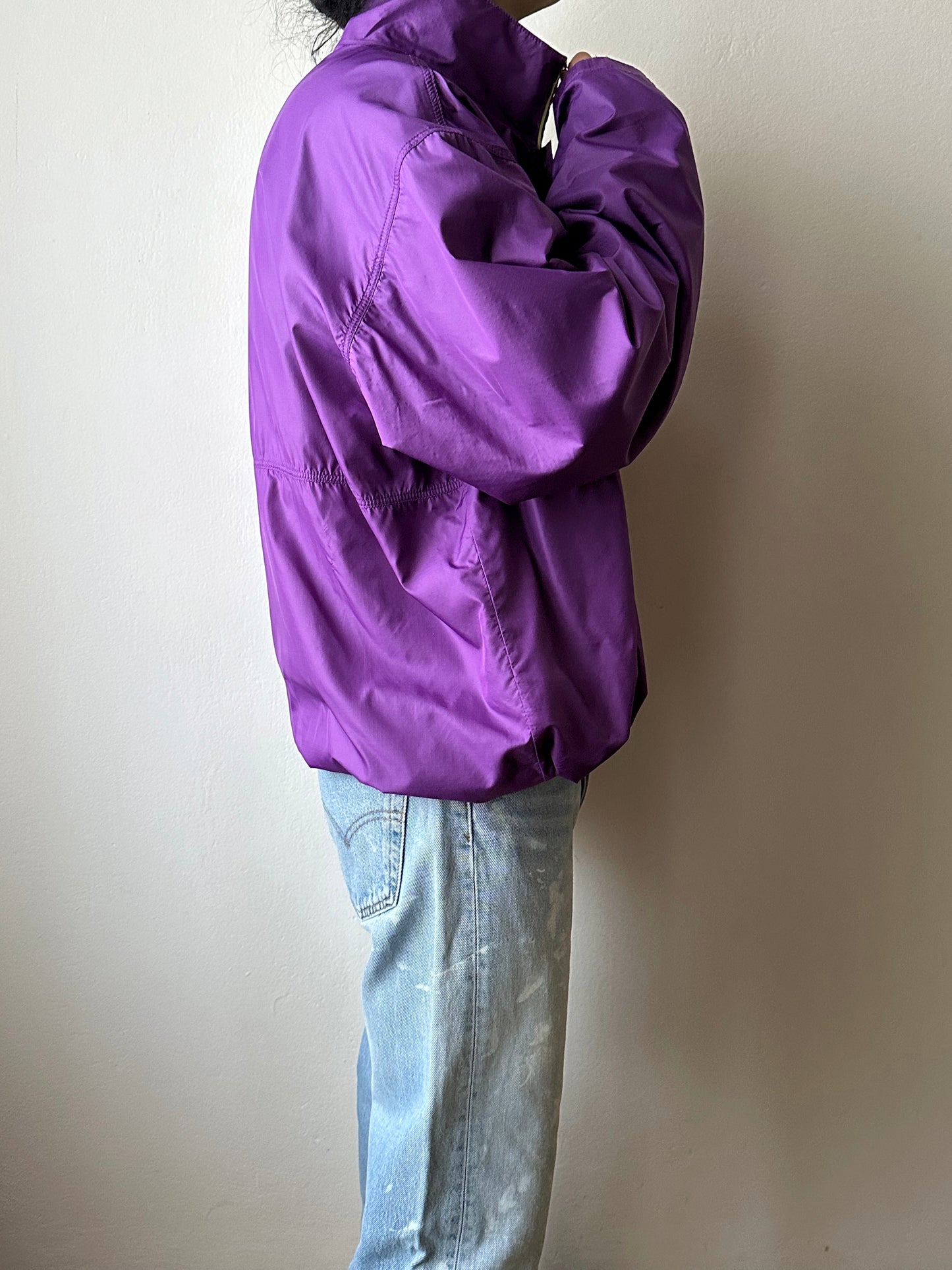 90's Patagonia パタゴニア Nylon Jacket reversible リバーシブル ゲッコーグリーン Toto Praha Vintage clothing shop Antique shop プラハ 古着屋 ヴィンテージ アンティークショップ ユーロ古着 ヨーロッパ古着 古着卸