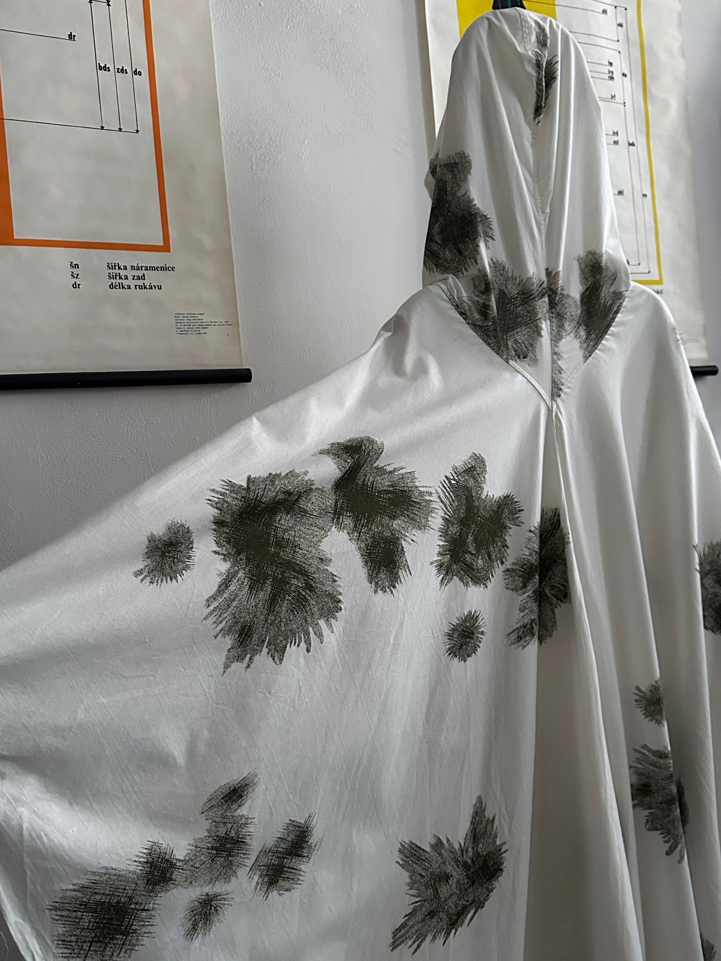German Army snow camouflage poncho