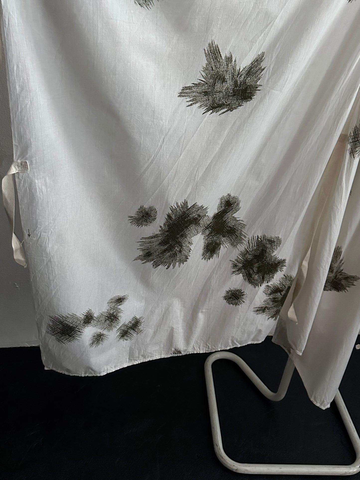 German Army snow camouflage poncho