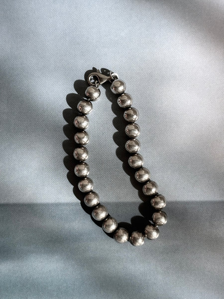 silver ball chain bracelet