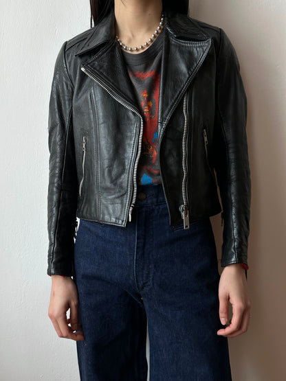 TT Leathers 70s 1970's Made in UK England riders jacket 70年代 ロンジャン black leather jacket vintage