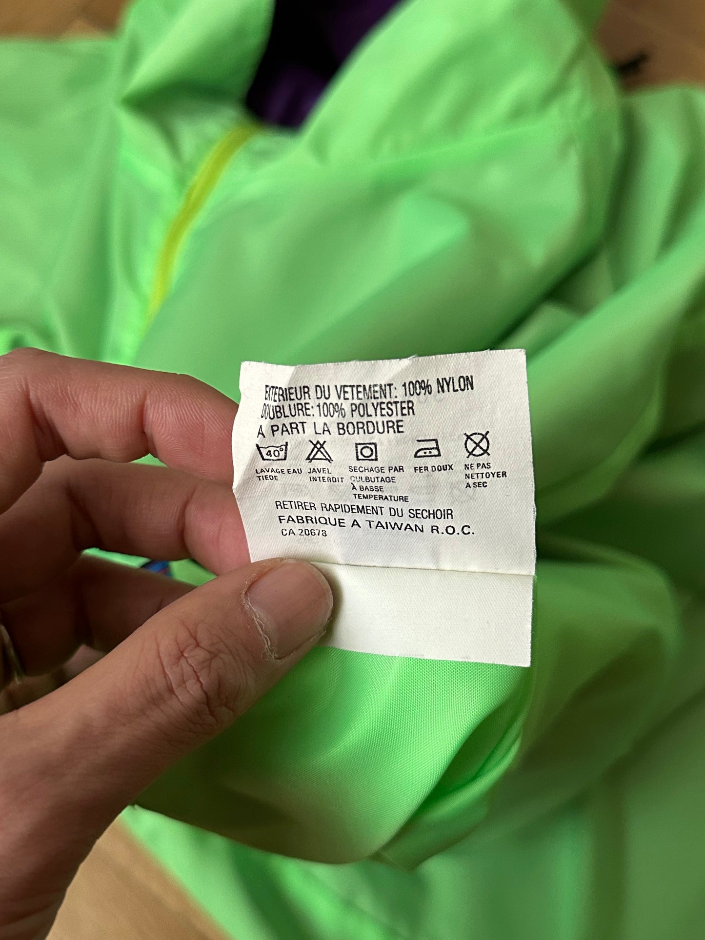 90s Patagonia reversible packable nylon jacket