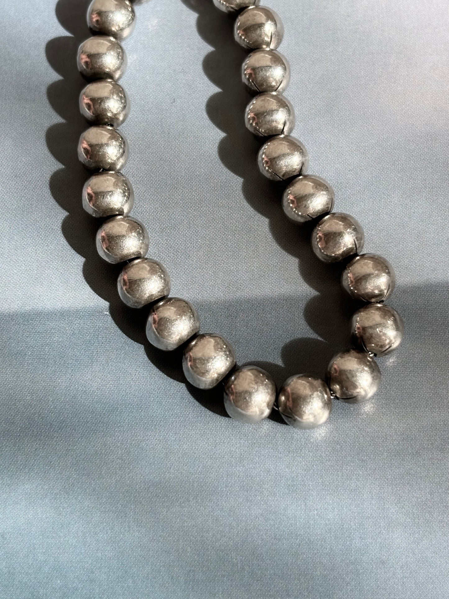 silver ball chain bracelet