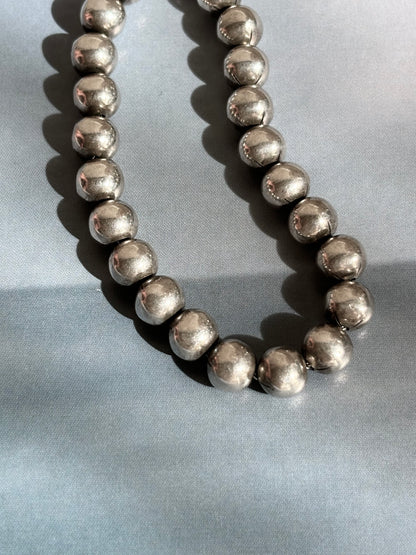 silver ball chain bracelet
