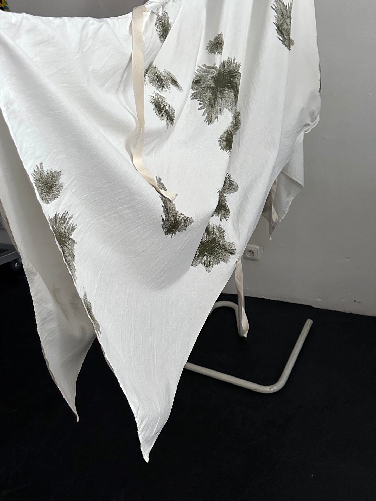 German Army snow camouflage poncho