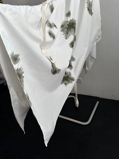 German Army snow camouflage poncho