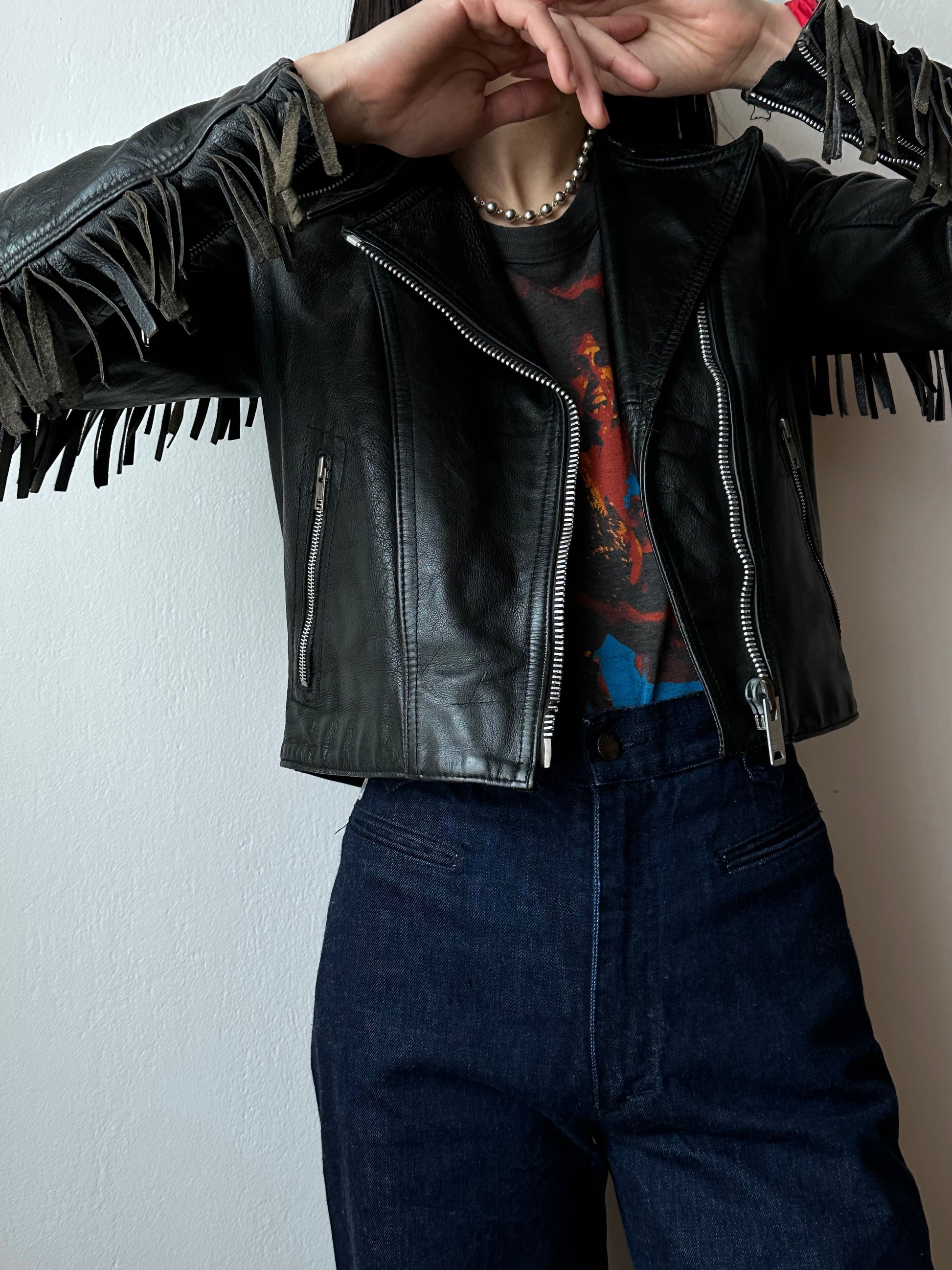 TT Leathers 70s 1970's Made in UK England riders jacket 70年代 ロンジャン black leather jacket vintage