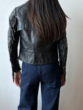 TT Leathers 70s 1970's Made in UK England riders jacket 70年代 ロンジャン black leather jacket vintage