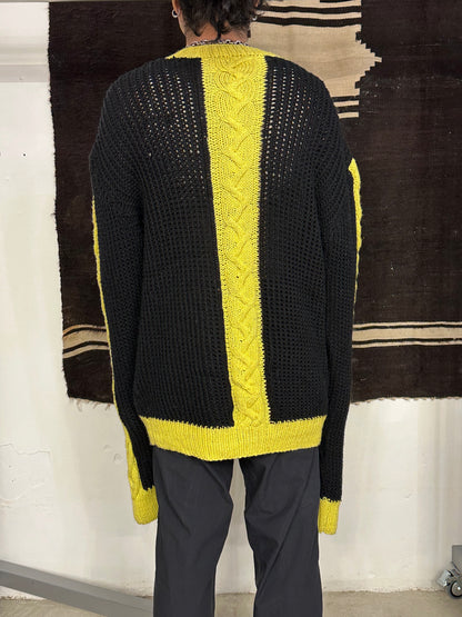 Big sized handmade wool jumper