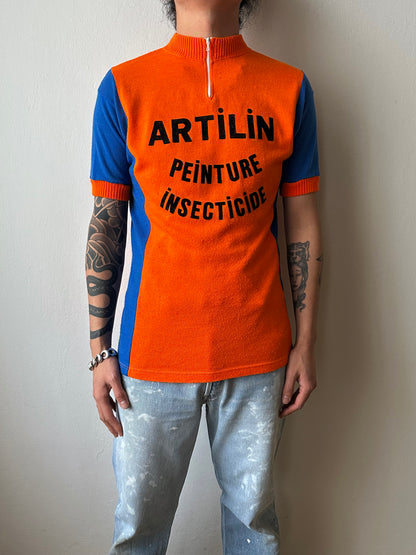 1970s–80s Cycling jersey top