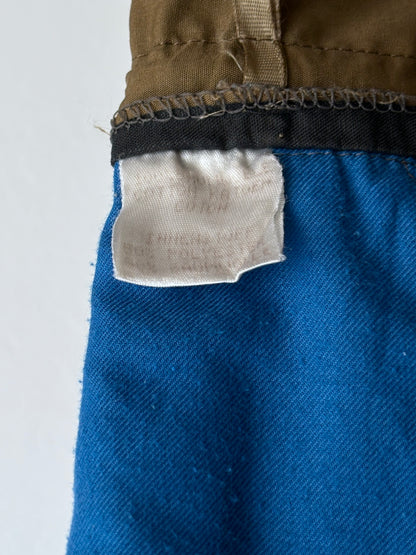 West Germany 80s 3/4 cropped wide pants