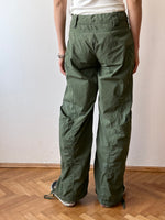 khaki cargo trouser