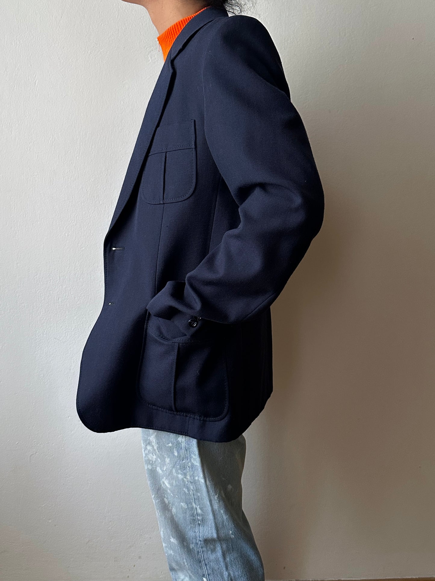 1970s Czechoslovak Navy Blazer