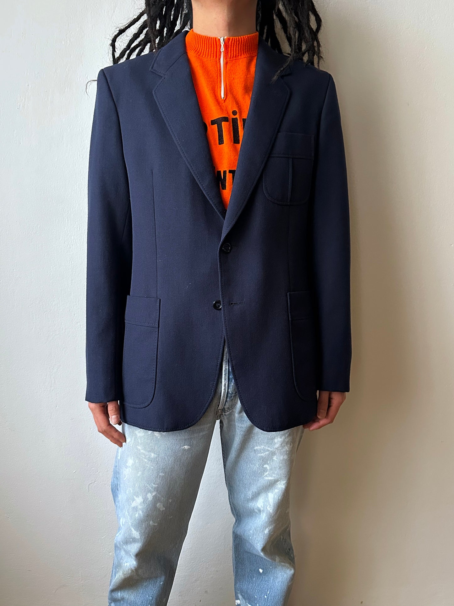1970s Czechoslovak Navy Blazer