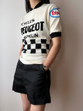 70s Peugeot Cycling Jersey Shirt 70's 70年代 Vintage ヴィンテージ プジョー サイクリング シャツ ジャージー Toto Praha プラハ 古着屋 古着 ユーロ古着 ヨーロッパ古着 フレンチヴィンテージ France 