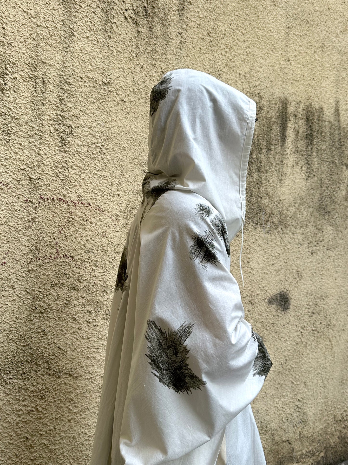 German Army snow camouflage poncho
