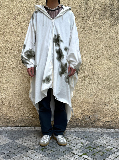 German Army snow camouflage poncho
