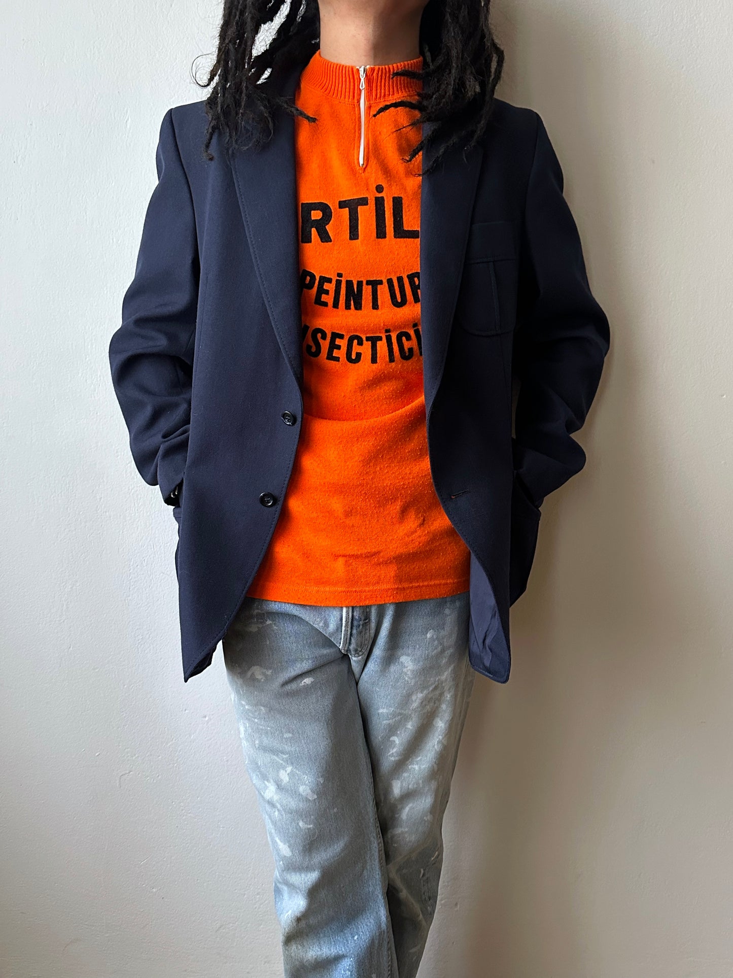 1970s–80s Cycling jersey top