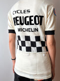 70s Peugeot Cycling Jersey Shirt 70's 70年代 Vintage ヴィンテージ プジョー サイクリング シャツ ジャージー Toto Praha プラハ 古着屋 古着 ユーロ古着 ヨーロッパ古着 フレンチヴィンテージ France 