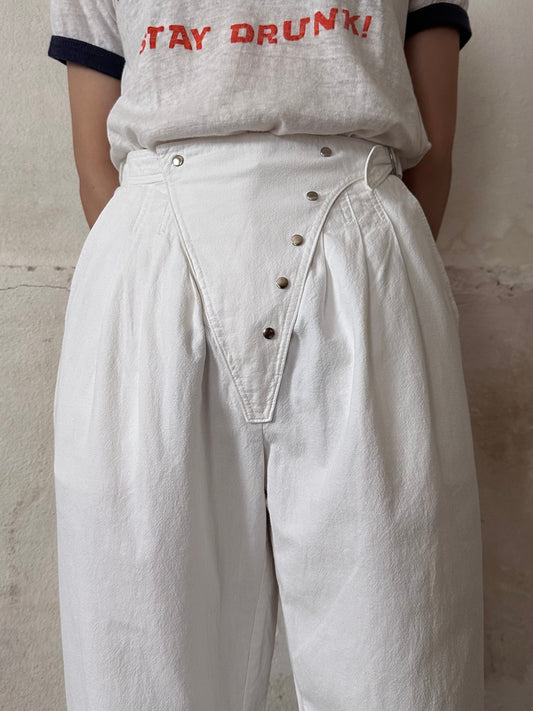 80's cotton trouser