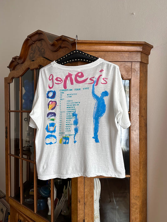 1992 Genesis we can't dance europe tour 90's band t shirt バンT Tシャツ ユーロ古着  ヨーロッパ古着 90年代 古着 