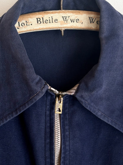 40-50s French moleskin cyclist jacket