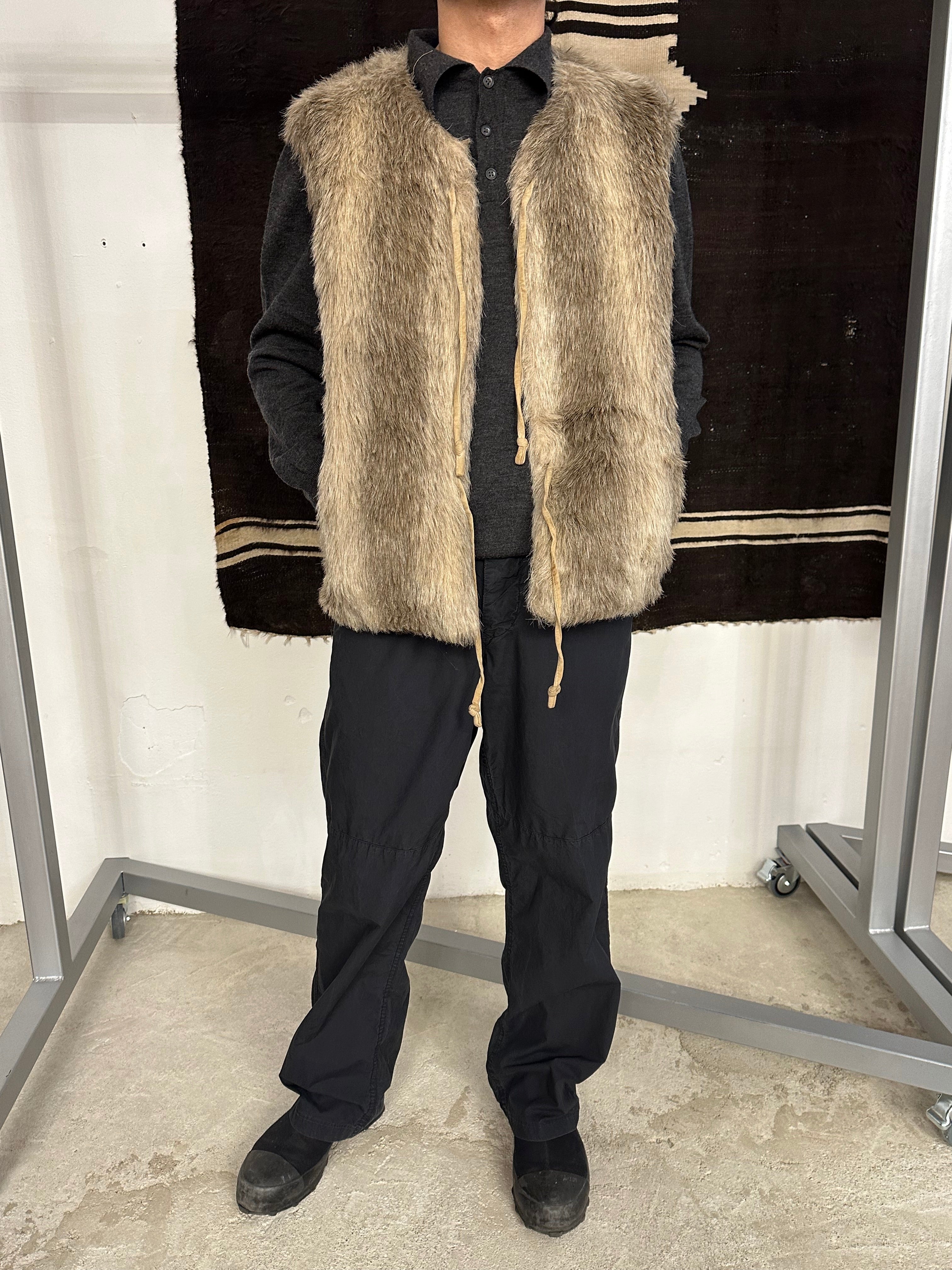 60s Handmade fur vest – TOTO