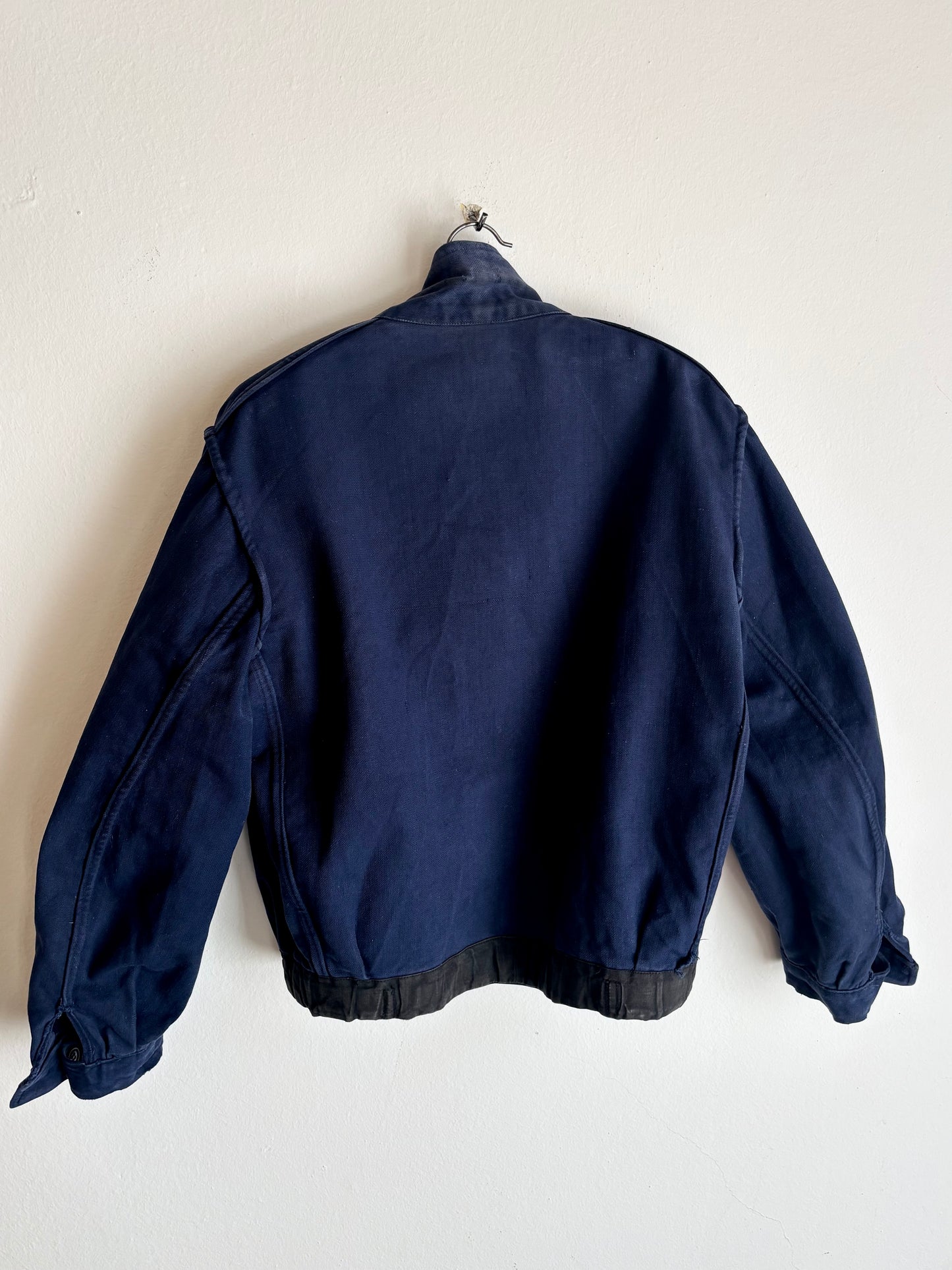 40-50s French moleskin cyclist jacket