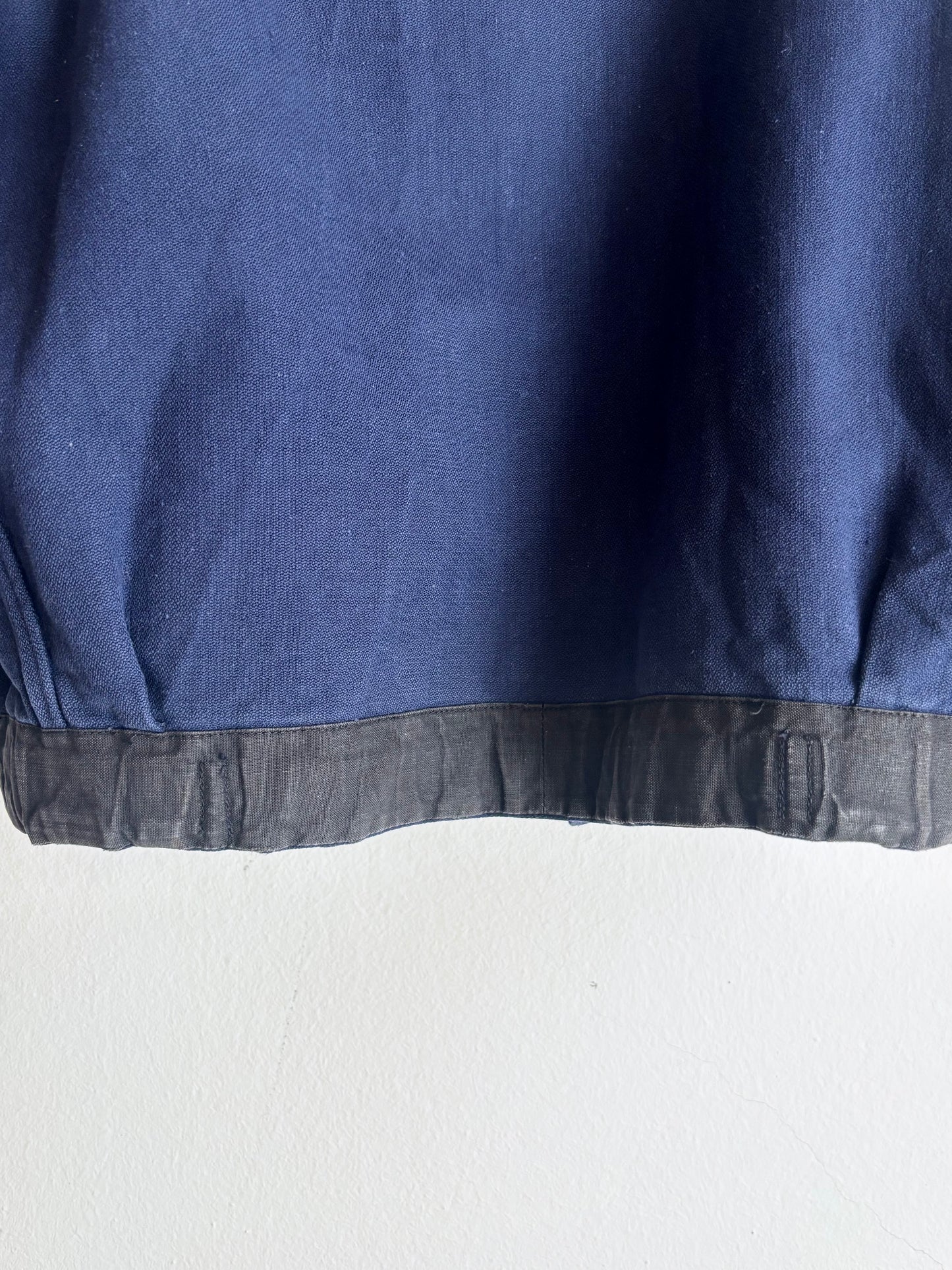 40-50s French moleskin cyclist jacket