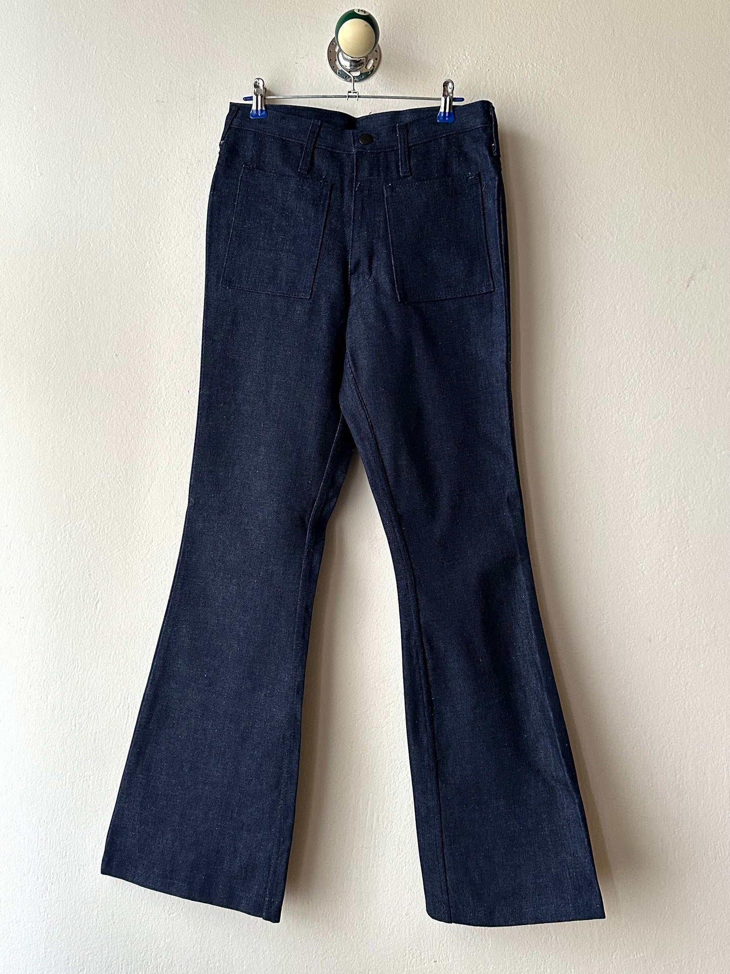 70s Dead Stock Flare Jeans - w27