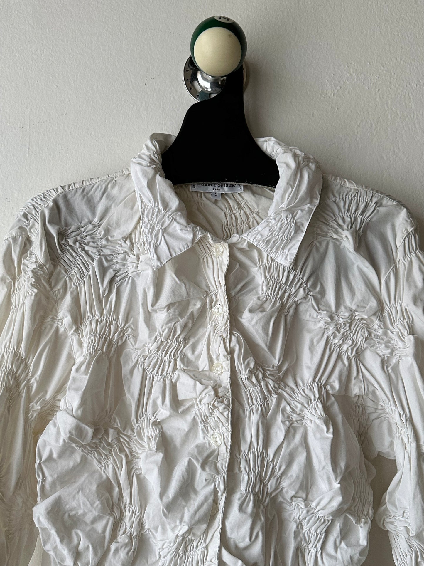 Anne Fontaine France shrink blouse