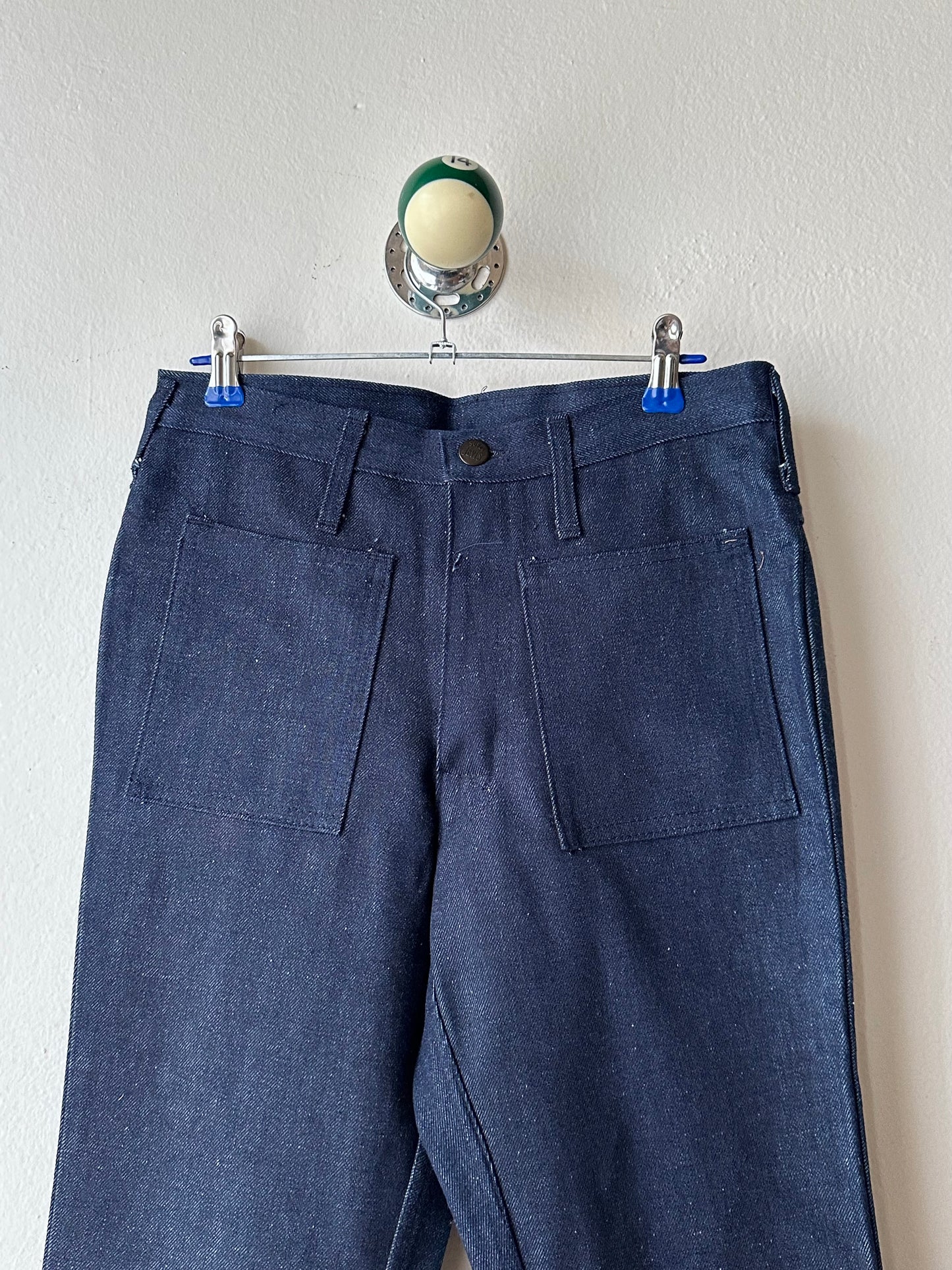 70s Dead Stock Flare Jeans - w27