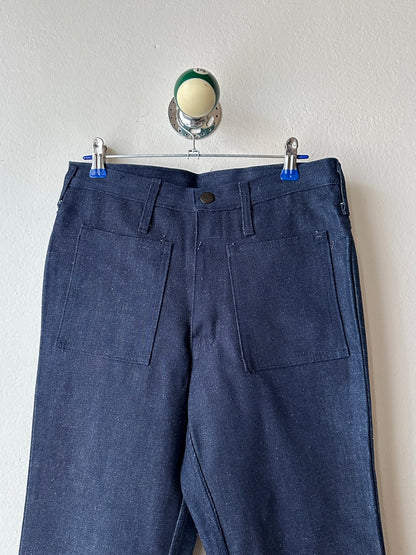70s Dead Stock Flare Jeans - w27