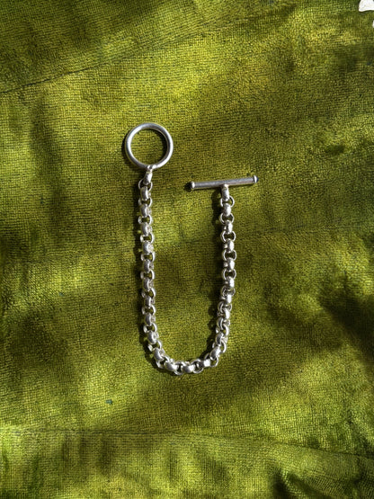 Rolo with toggle clasp bracelet