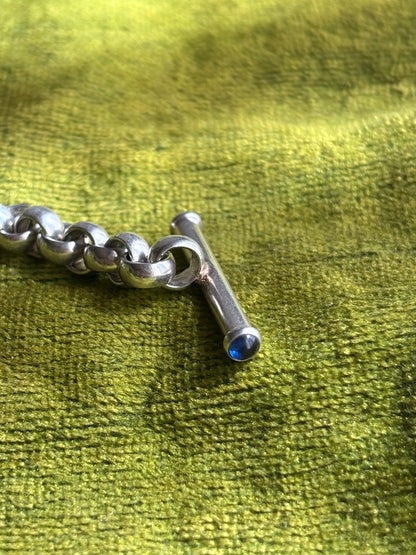 Rolo with toggle clasp bracelet