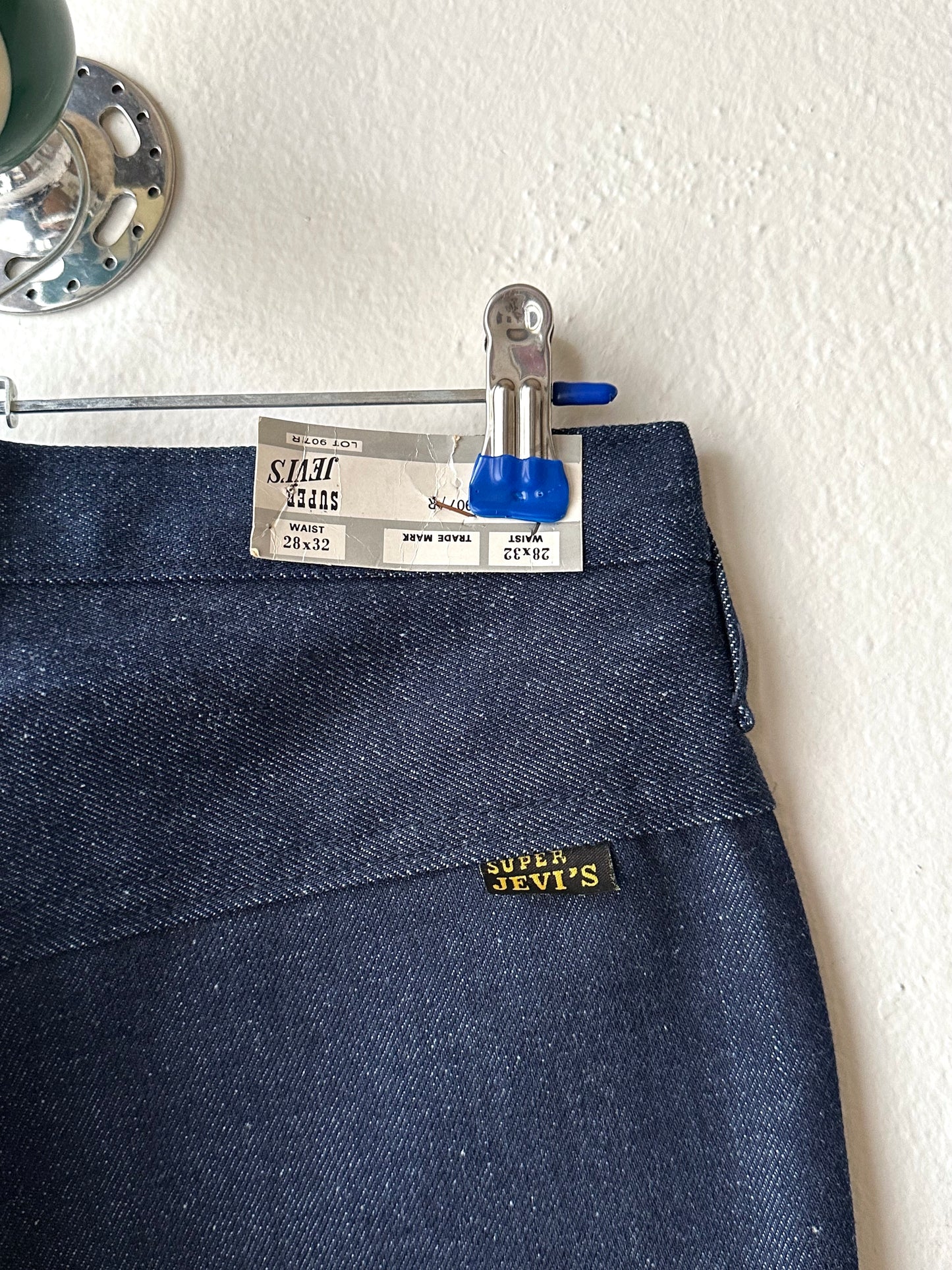 70s Dead Stock Flare Jeans - w27