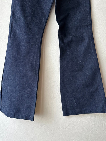 70s Dead Stock Flare Jeans - w27