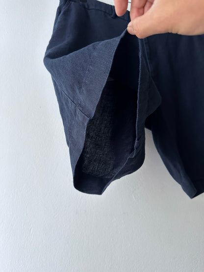 Oversized Linen shorts