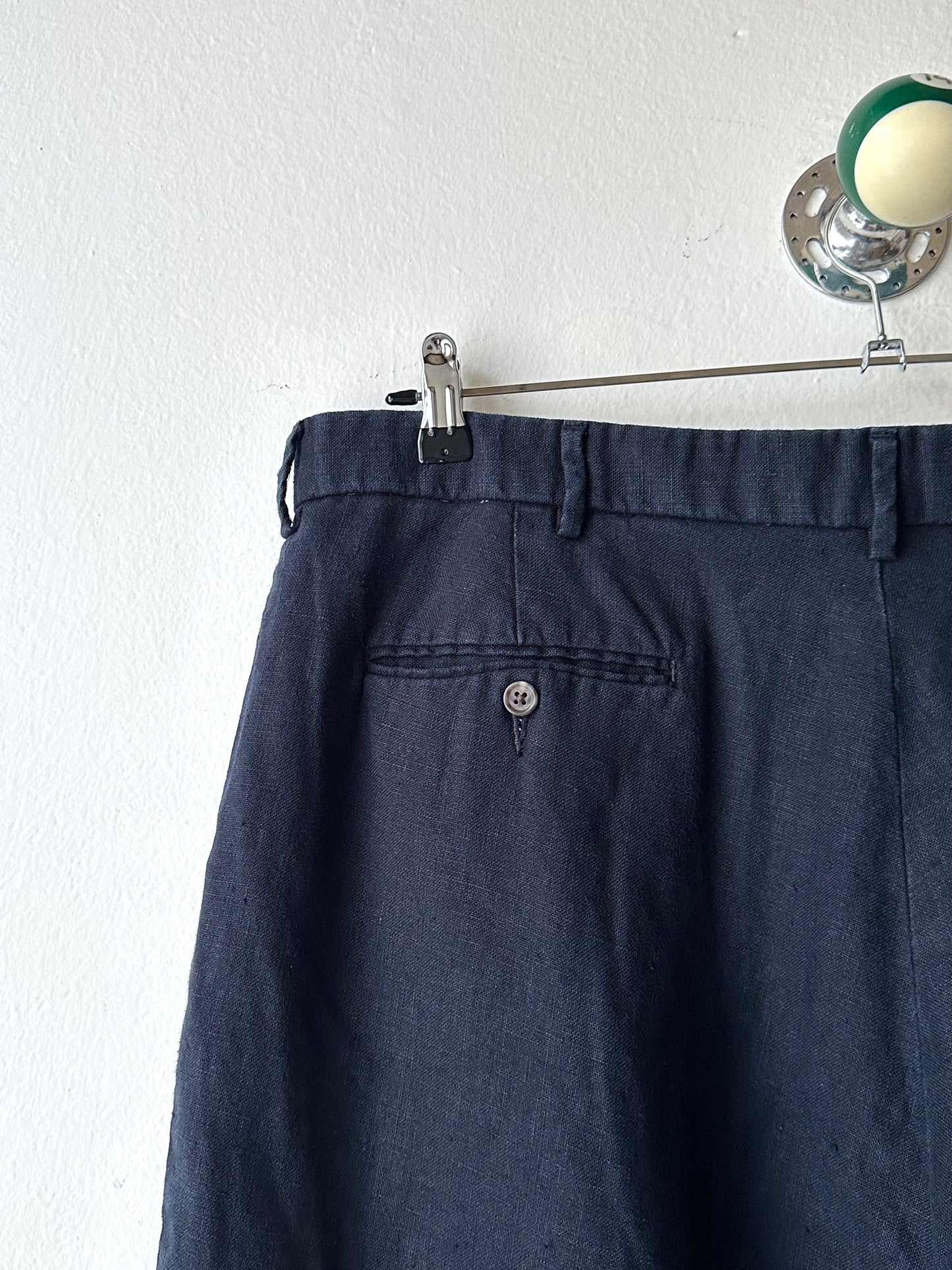Oversized Linen shorts
