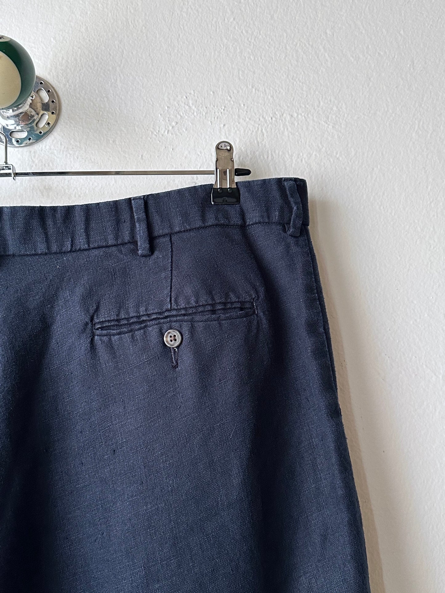 Oversized Linen shorts