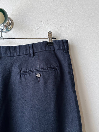 Oversized Linen shorts