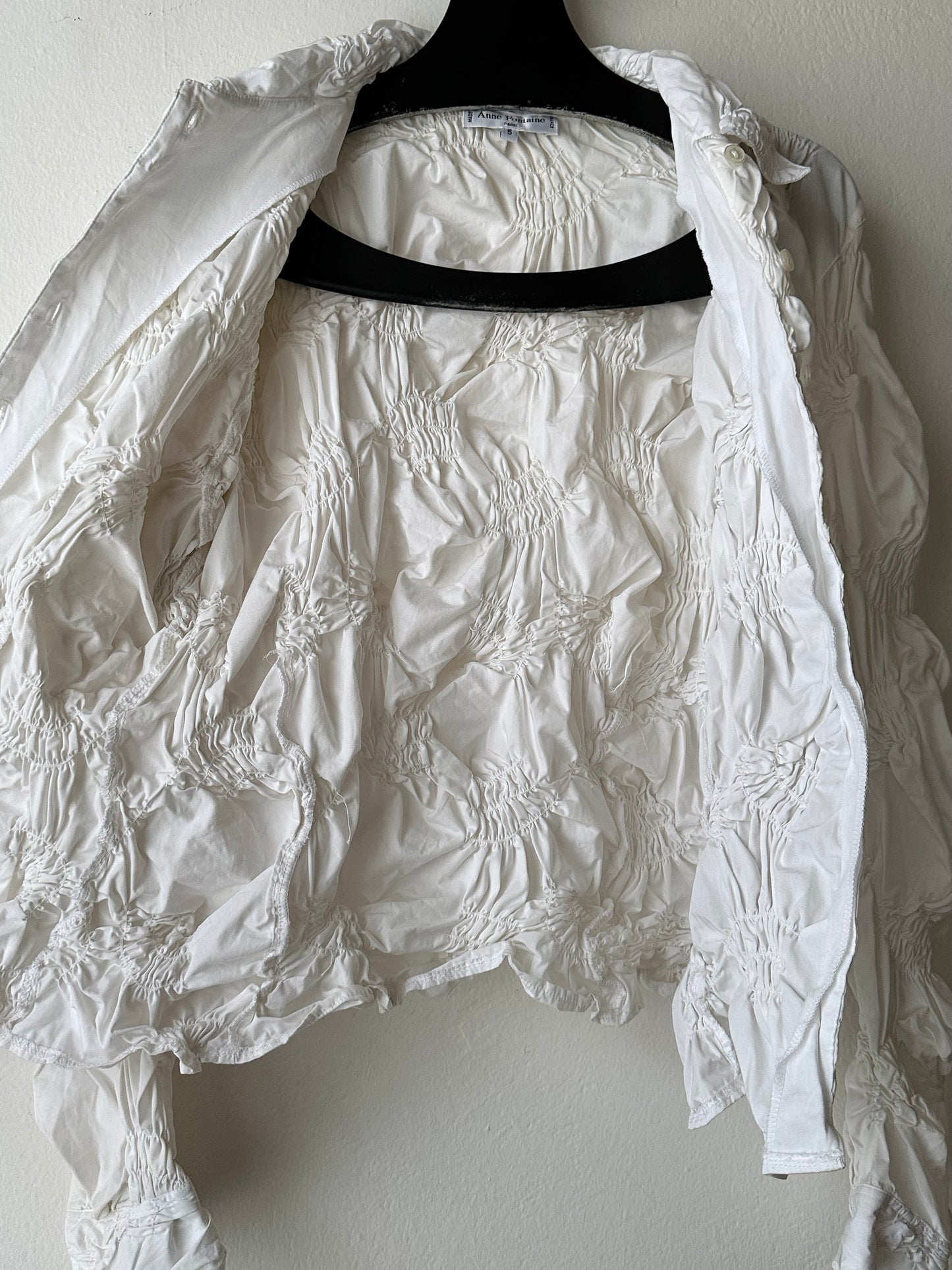 Anne Fontaine France shrink blouse