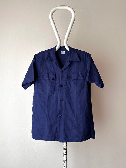 50's 40's French Vintage ヴィンテージ フレンチ 50年代 開襟シャツ leisure shirt Open collar shirt Toto 古着屋  プラハ Praha Prague Vintage store 古着 ユーロ古着 ヨーロッパ古着 フランス買い付け