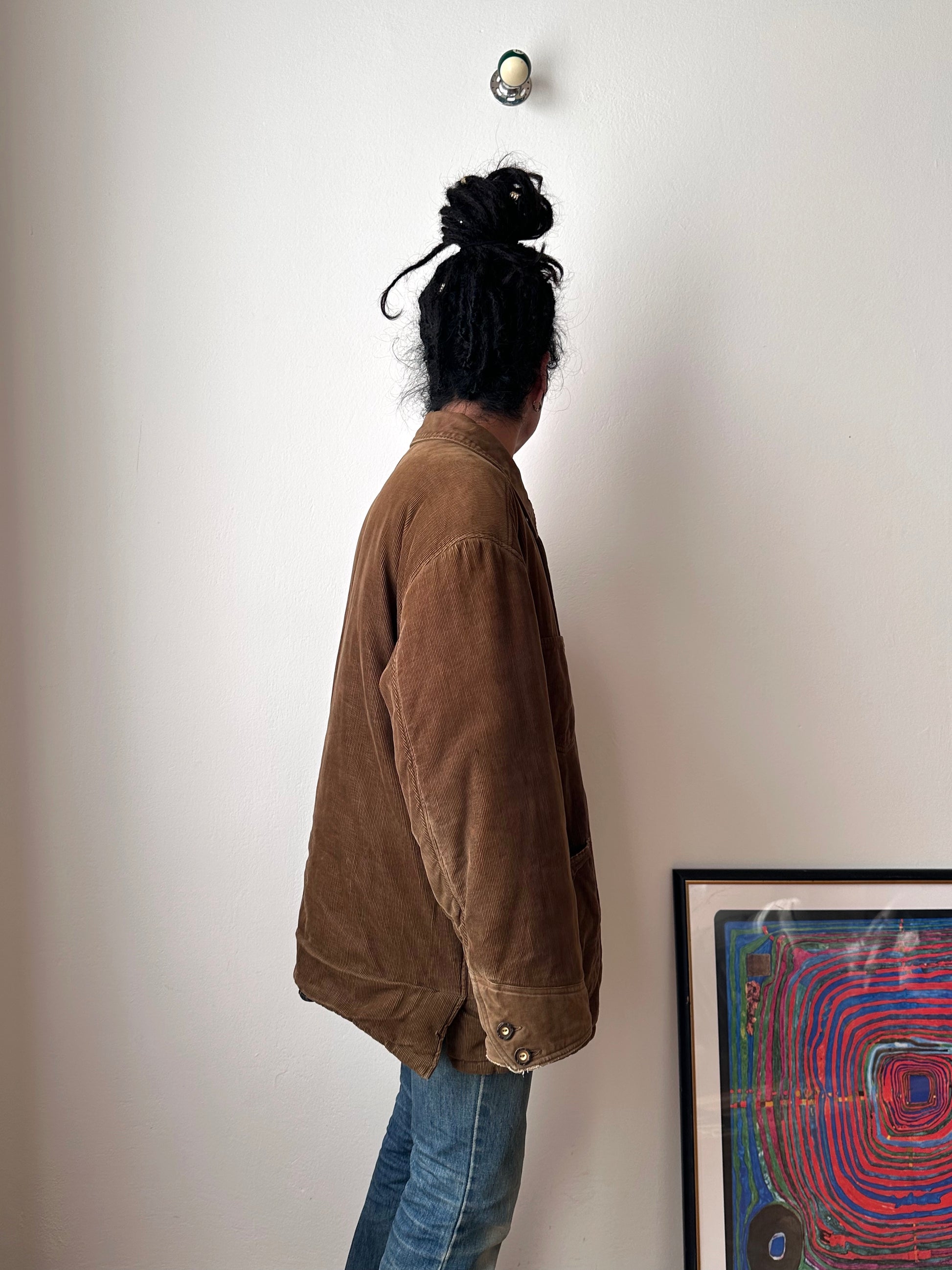 1980's 80's 80年代 CP Company Massimo Osti Stone Island ストーンアイランド マッシモオスティ Made in Italy Cotton Toto Praha Vintage clothing store Antique shop Prague プラハ 古着屋 古着 ヴィンテージ アンティークショップ ユーロ古着 イタリア古着 Rare レア ヨーロッパ古着 古着卸 コーデュロイ corduroy Chore Jacket カバーオール 