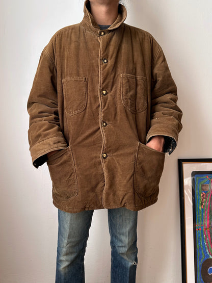 1980's 80's 80年代 CP Company Massimo Osti Stone Island ストーンアイランド マッシモオスティ Made in Italy Cotton Toto Praha Vintage clothing store Antique shop Prague プラハ 古着屋 古着 ヴィンテージ アンティークショップ ユーロ古着 イタリア古着 Rare レア ヨーロッパ古着 古着卸 コーデュロイ corduroy Chore Jacket カバーオール 