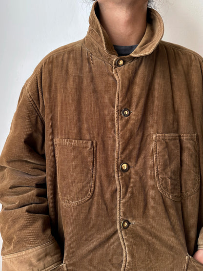 1980's 80's 80年代 CP Company Massimo Osti Stone Island ストーンアイランド マッシモオスティ Made in Italy Cotton Toto Praha Vintage clothing store Antique shop Prague プラハ 古着屋 古着 ヴィンテージ アンティークショップ ユーロ古着 イタリア古着 Rare レア ヨーロッパ古着 古着卸 コーデュロイ corduroy Chore Jacket カバーオール 